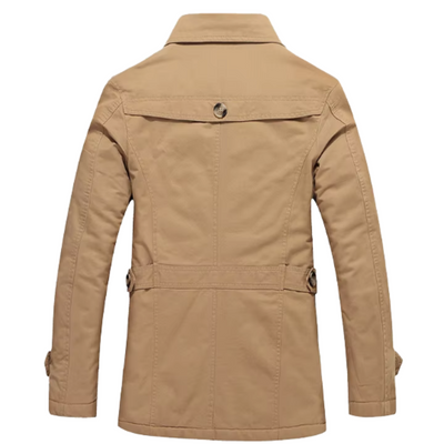 Adalbert® | Eleganter gepolsterter Trenchcoat
