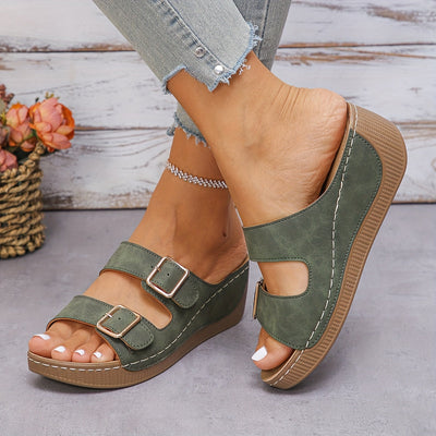 Zayira - Orthopädische Keilsandalette