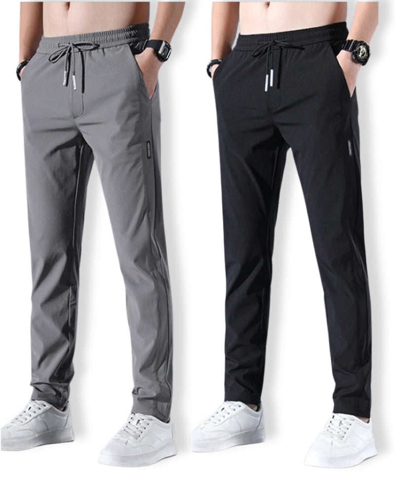 Herren Schlanke Passform Kordelzug Hosen | Lässig