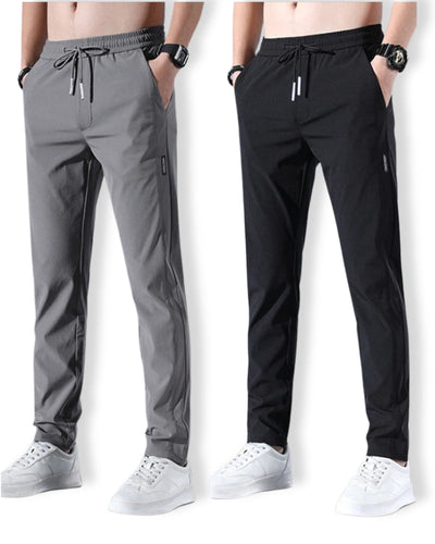 Herren Schlanke Passform Kordelzug Hosen | Lässig