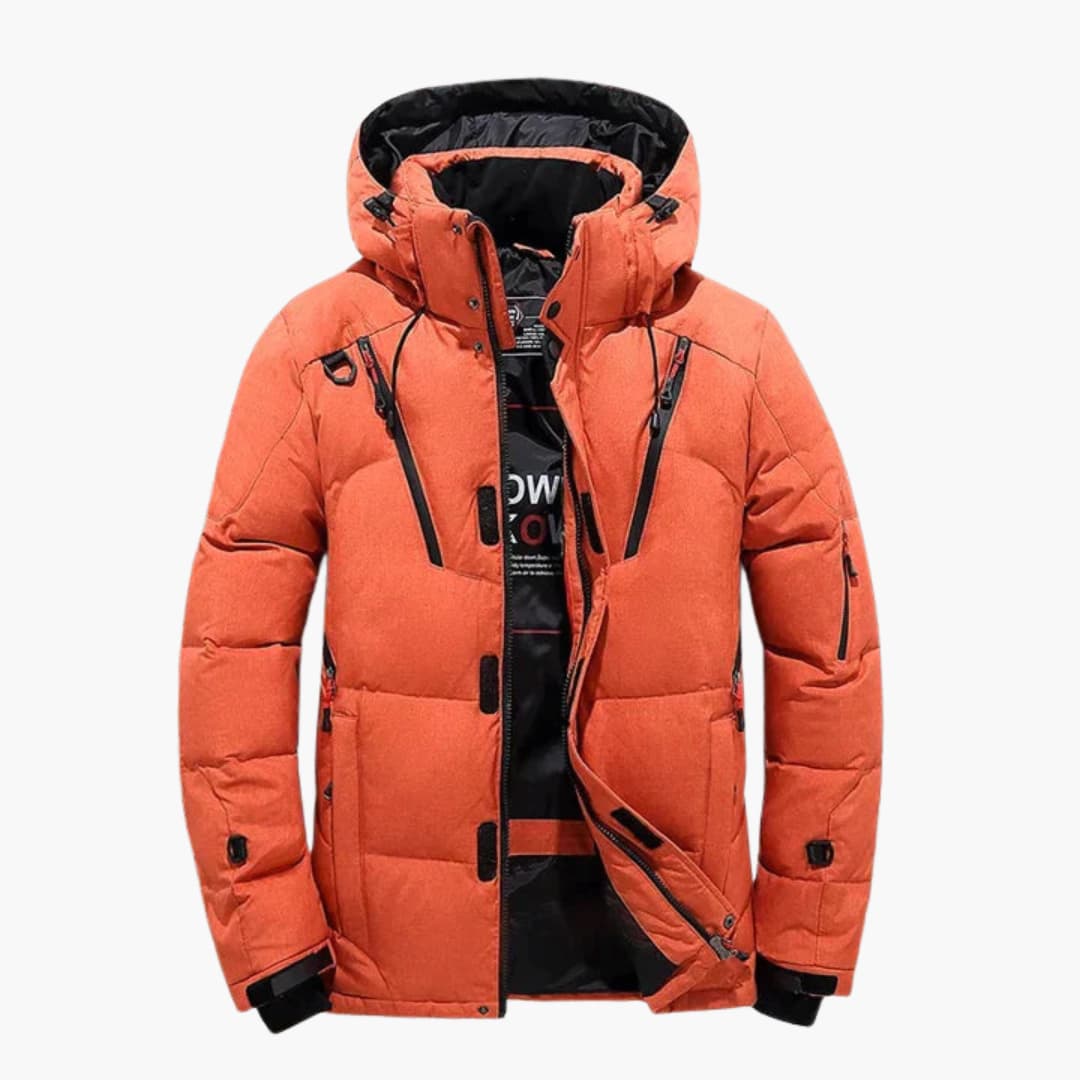 Gesteppt Daunenjacke für Herren