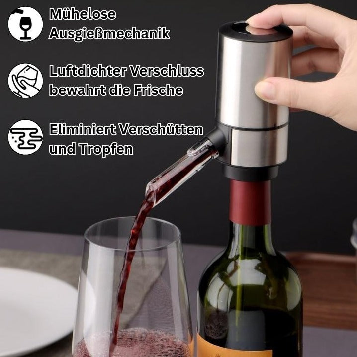 AeriBlend™ - 3-in-1 Weinbelüfter, Aufbewahrung und Spender