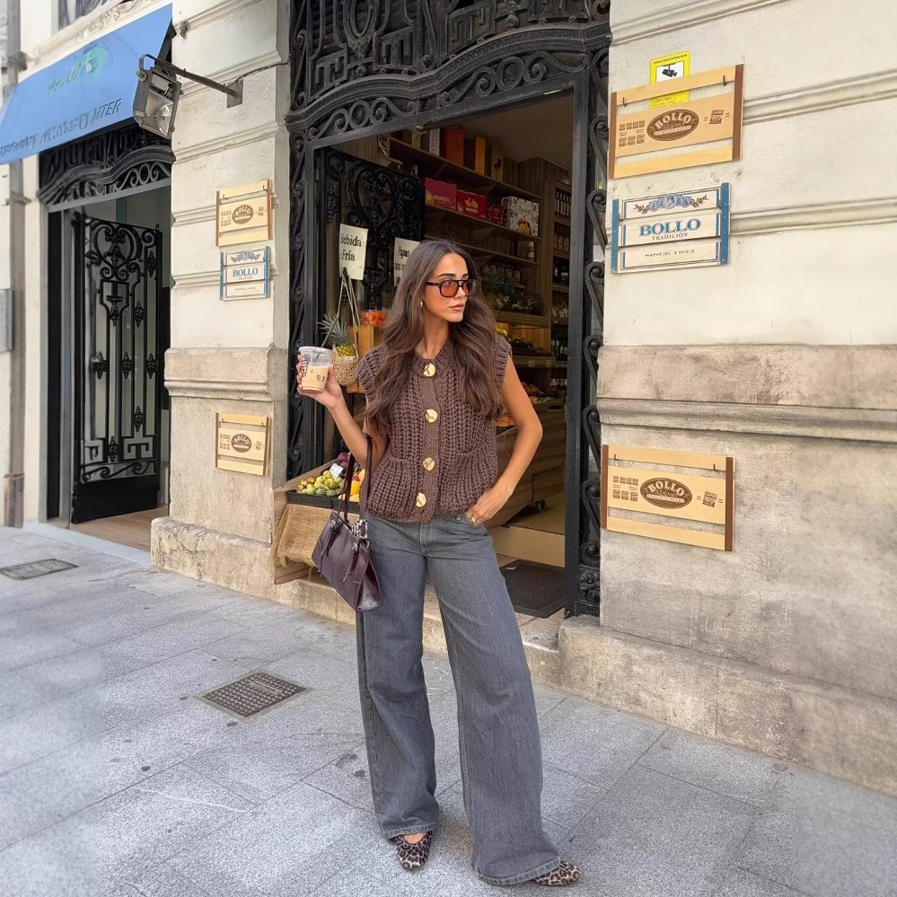 Jovita - Schicke Strickweste ohne Ärmel für elegante Outfits