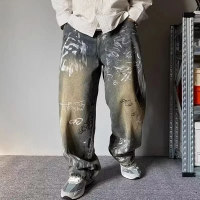 Atelier Urban Graffiti Jeans für Herren