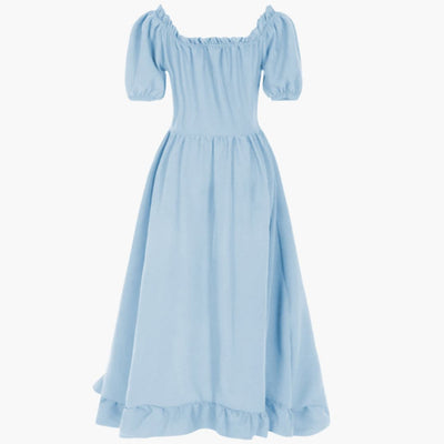 Oktoberfest Dirndl Kleid 2025 mit Rüschen für Damen