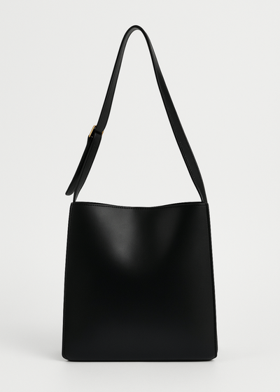 Halbmond Damen Schultertasche – Vegan Leder & Geräumig