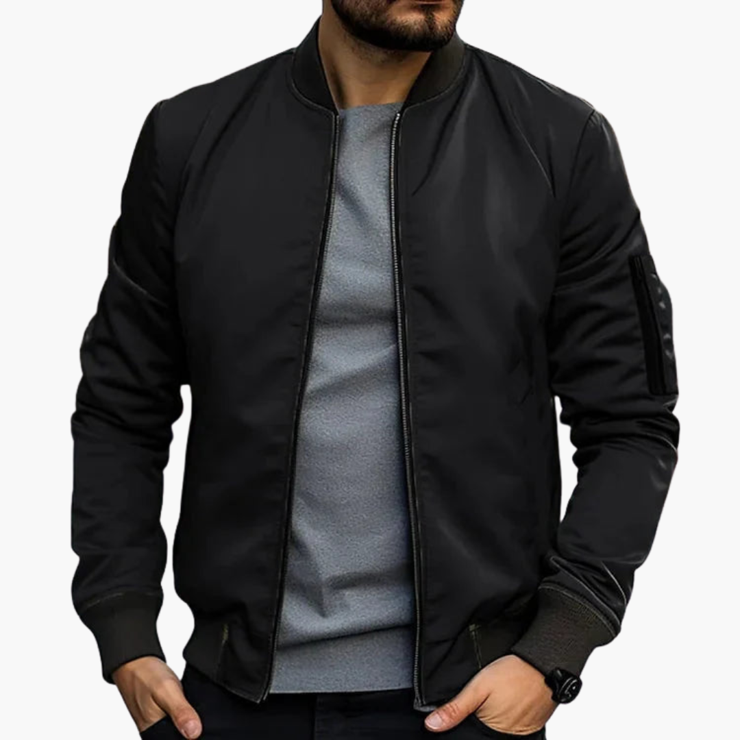 Herren Bomberjacke mit Seitentaschen
