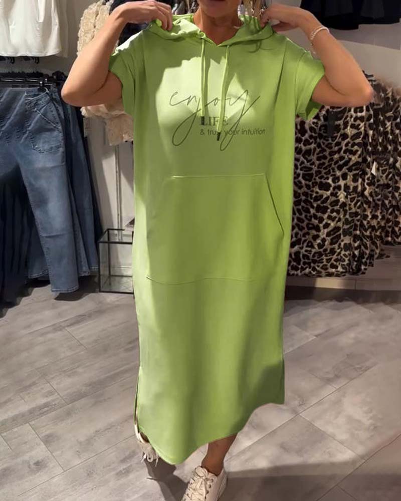 Saskia™ | Lässiges Hoodiekleid