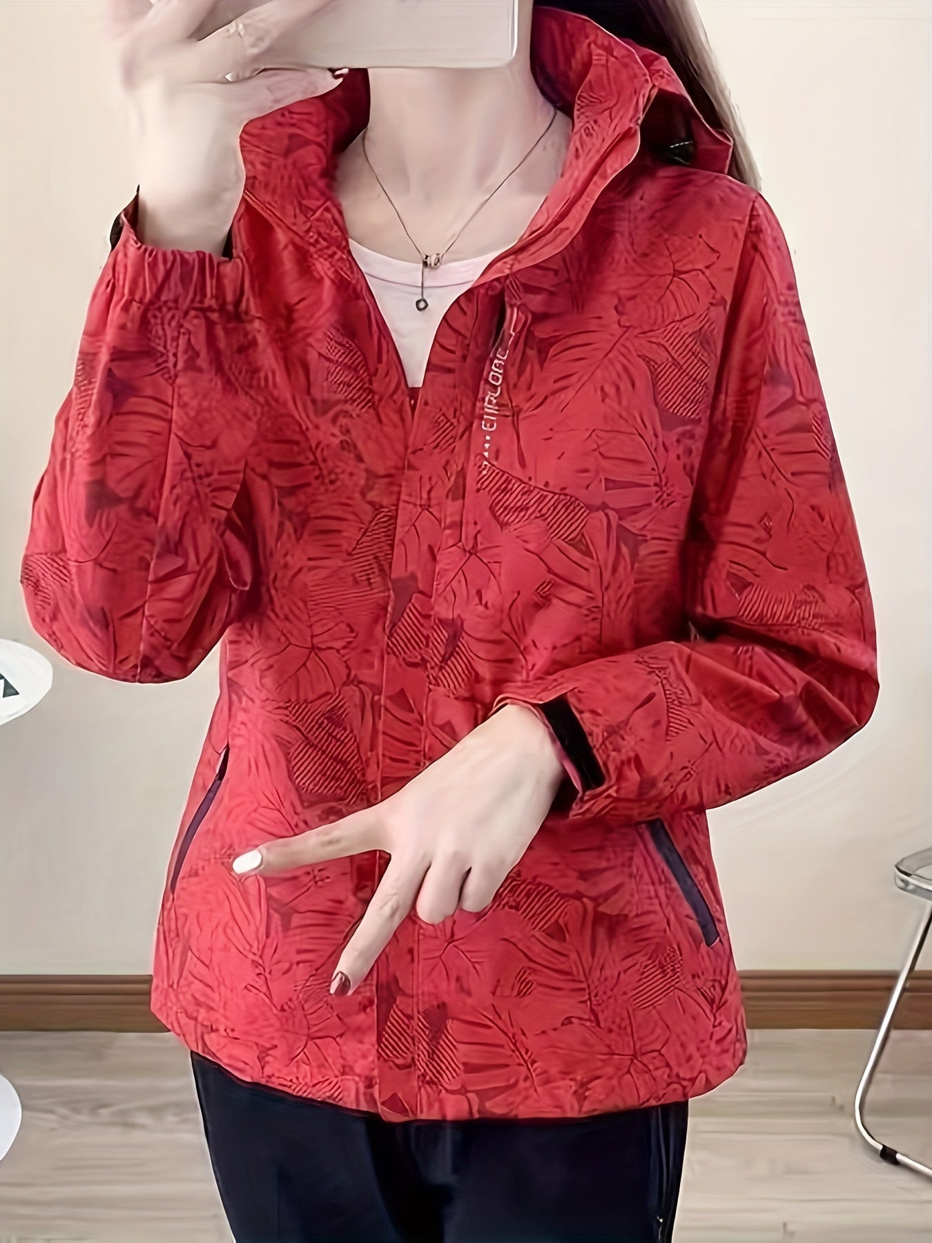 Joana – Winddichte Bedruckte Jacke