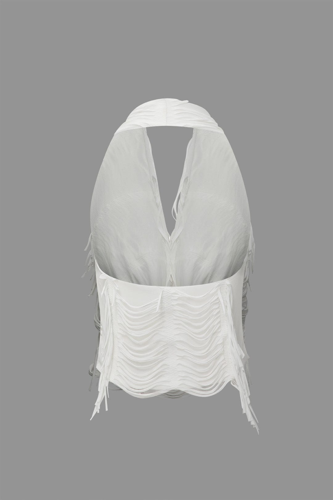 Aphrodite | Exklusives Cut-Out-Zweiteiler-Set mit Fransen-Details