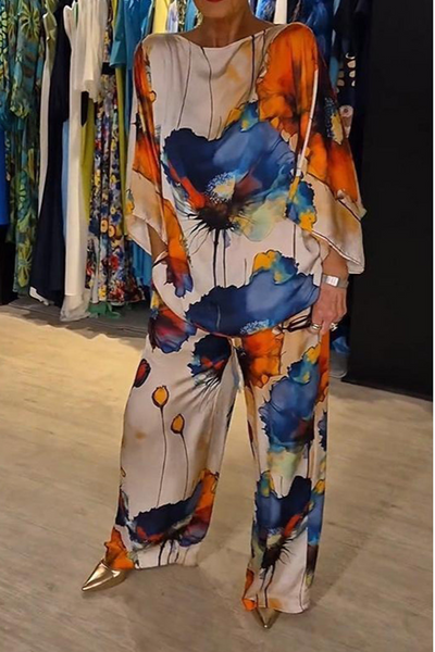 Jade Elegantes Zweiteiliges Set mit Farbakzent für Damen