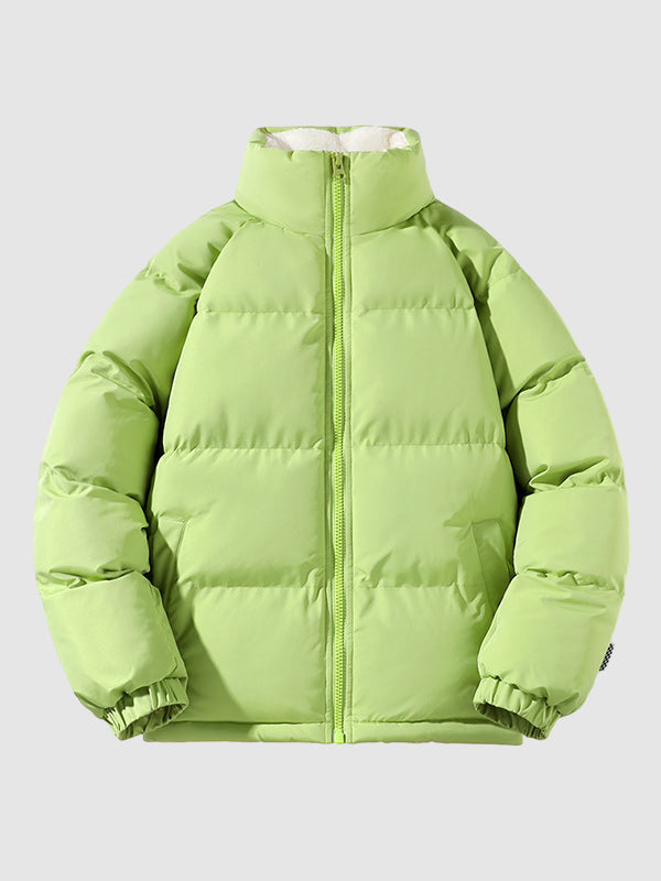 Jomar Fleece gefütterte und Wattierte Pufferjacke