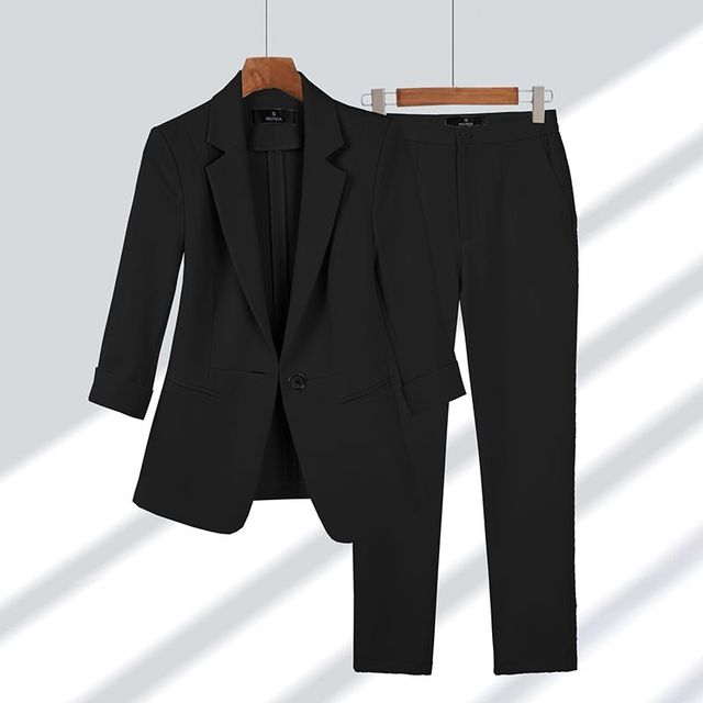 Greta | Passform Blazer und Hose