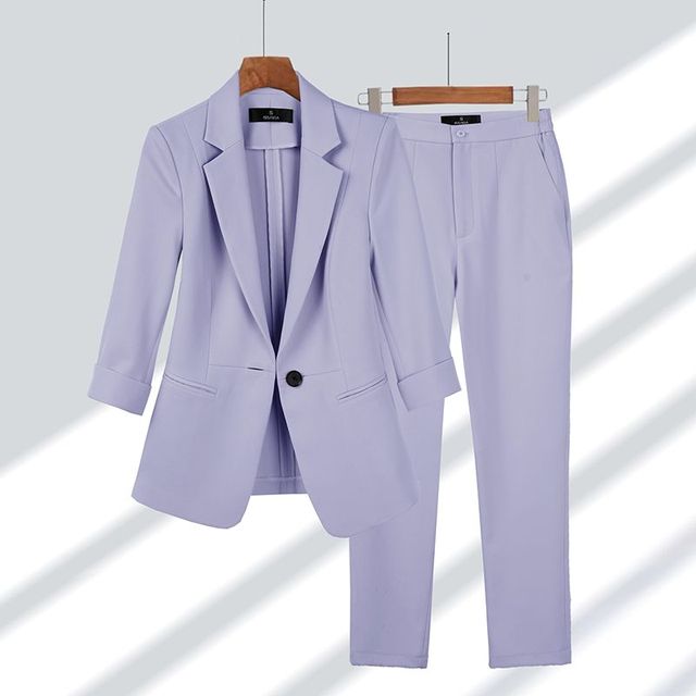 Greta | Passform Blazer und Hose