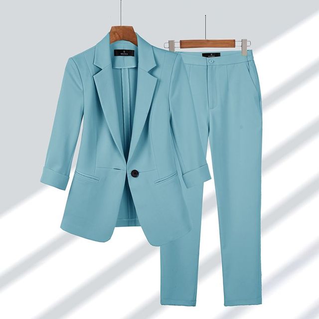 Greta | Passform Blazer und Hose