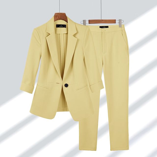 Greta | Passform Blazer und Hose