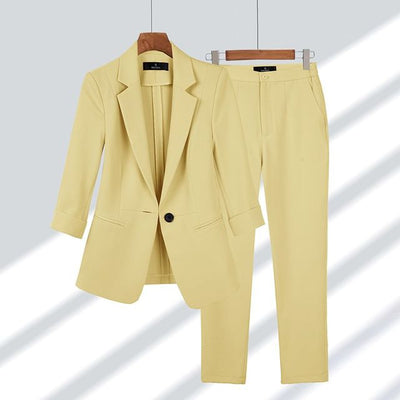 Greta | Passform Blazer und Hose