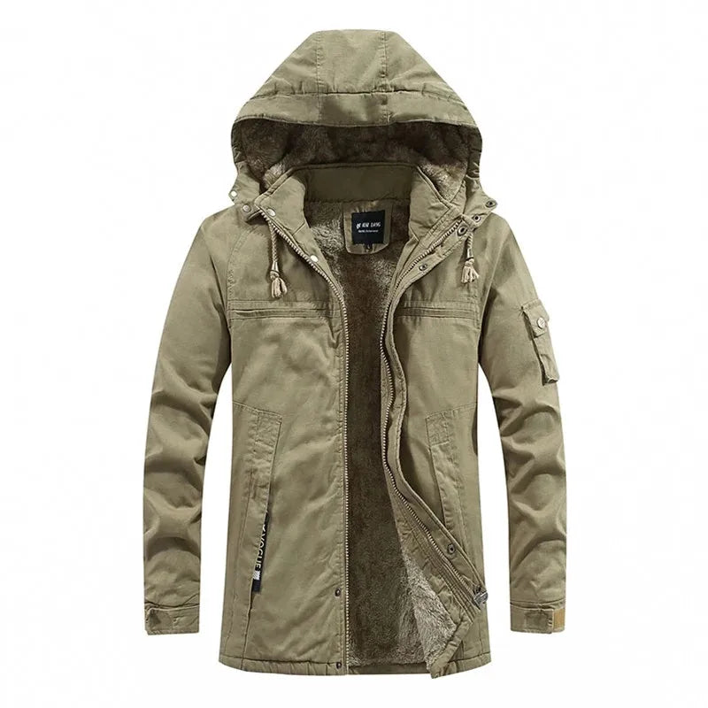 Byron | Bequeme Fleecejacke mit Kapuze