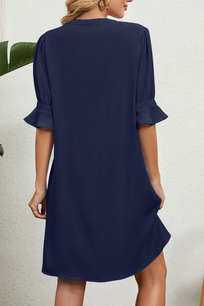 Emélie | Elegantes Kleid mit V-Ausschnitt