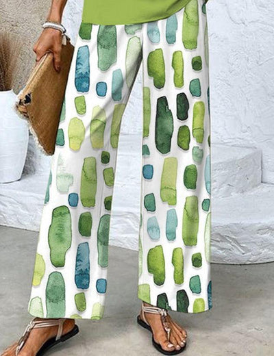 Zweiteiliges grünes Sommerset