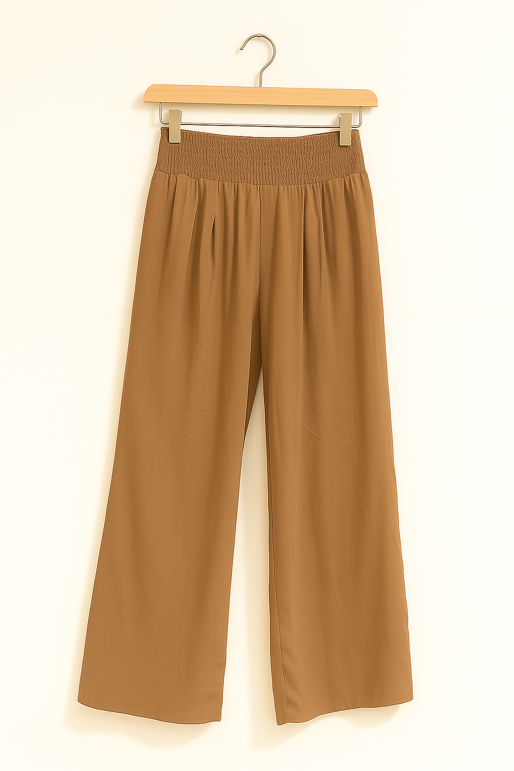 Weite Hose mit elastischem Bund