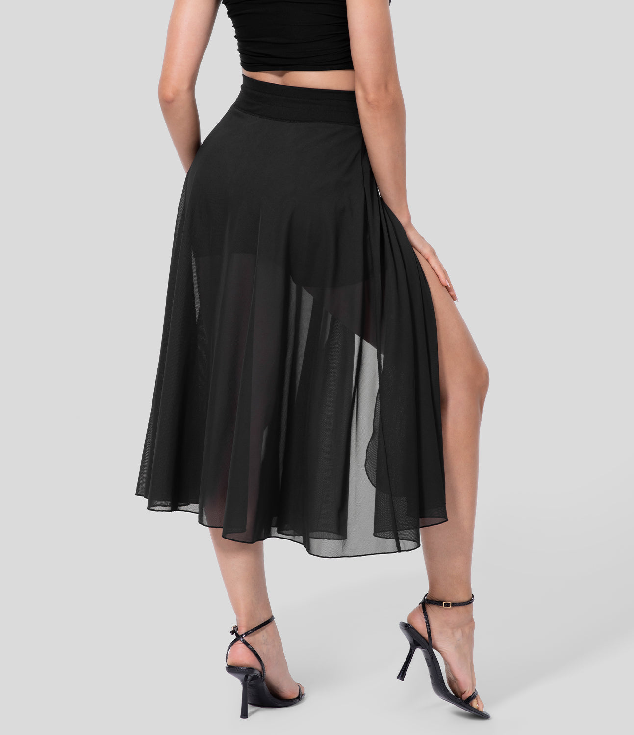 MIRAVO | 2-in-1 High-Waist Midi-Rock