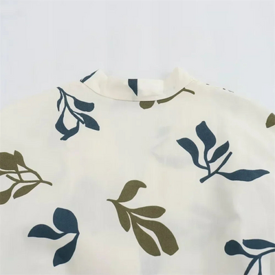 Angelina – Florales Wickelkleid für Sommer