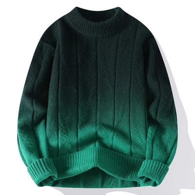 Yannick – Herrenpullover mit Ombre-Design