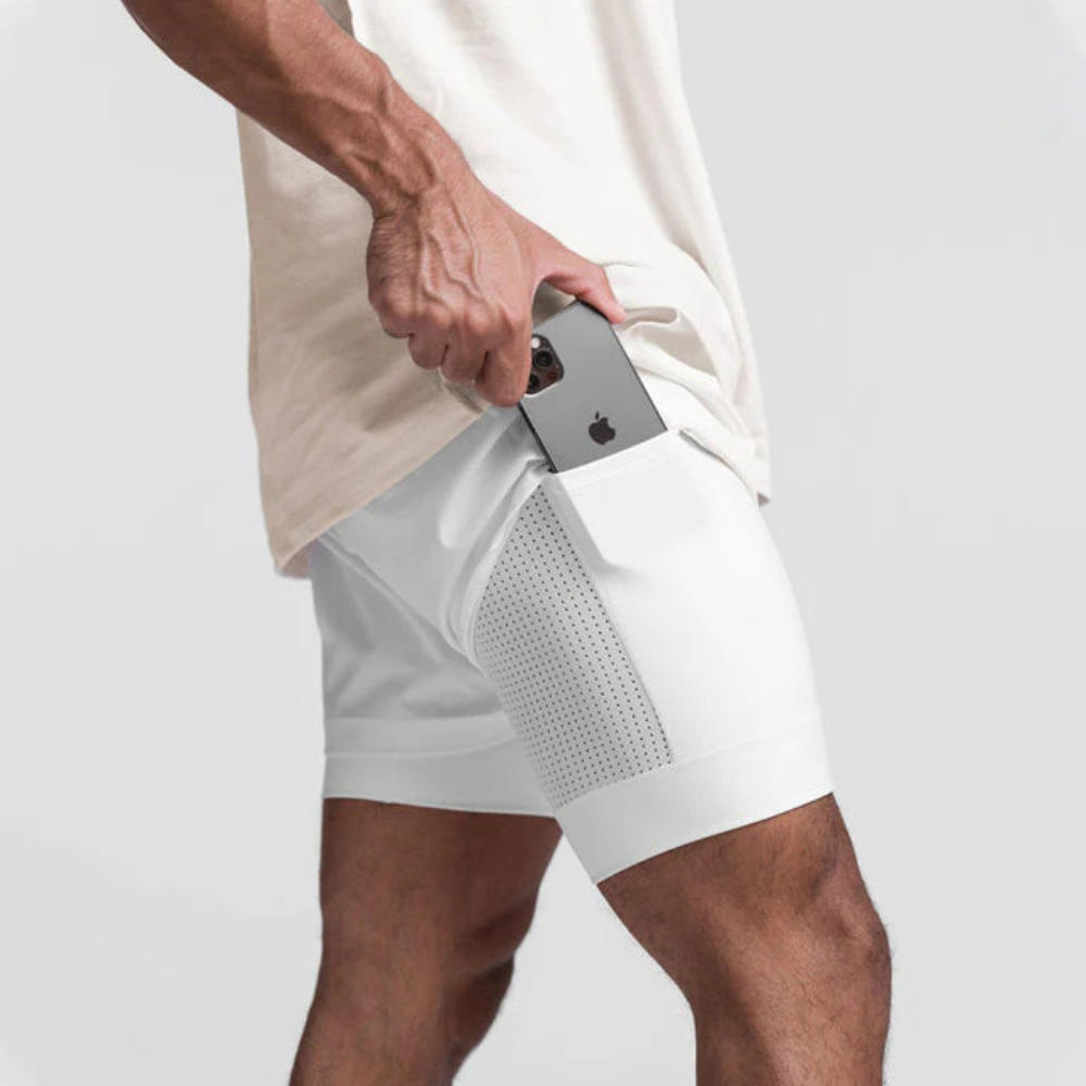 Jean-christophe – Atmungsaktive Fitness-Shorts für Sommer