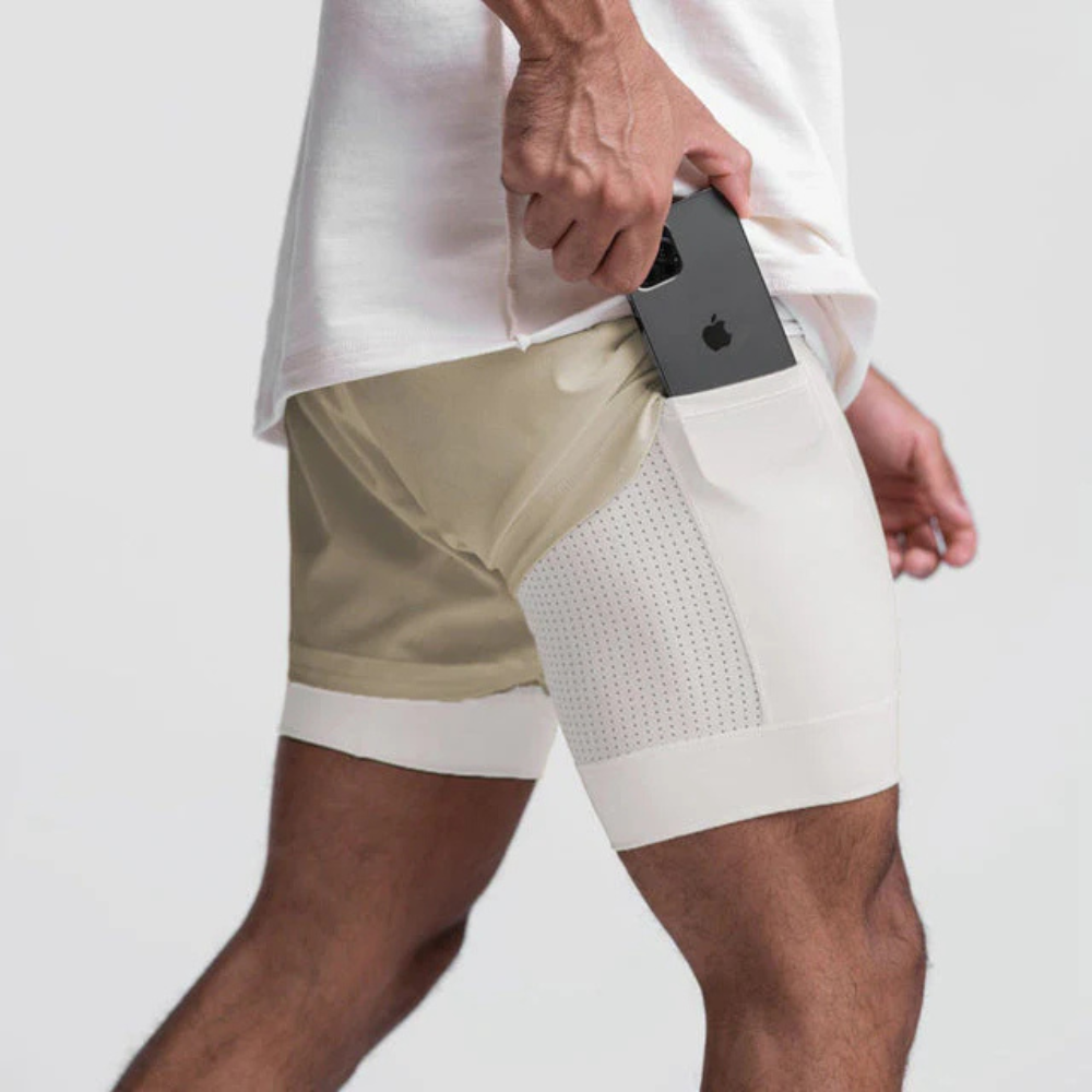 Jean-christophe – Atmungsaktive Fitness-Shorts für Sommer