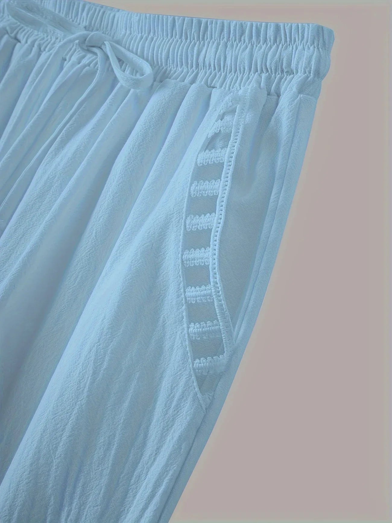 Tracey - Kontrast Besatz Verkürzt Hose