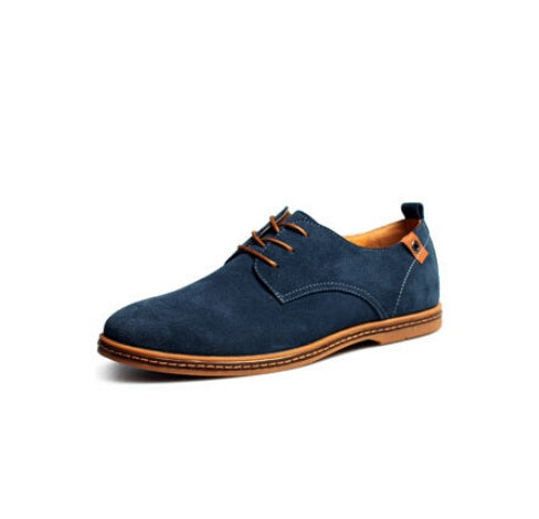 Klassische Herren-Derby-Schuhe in Grau – Elegantes Design aus Wildleder
