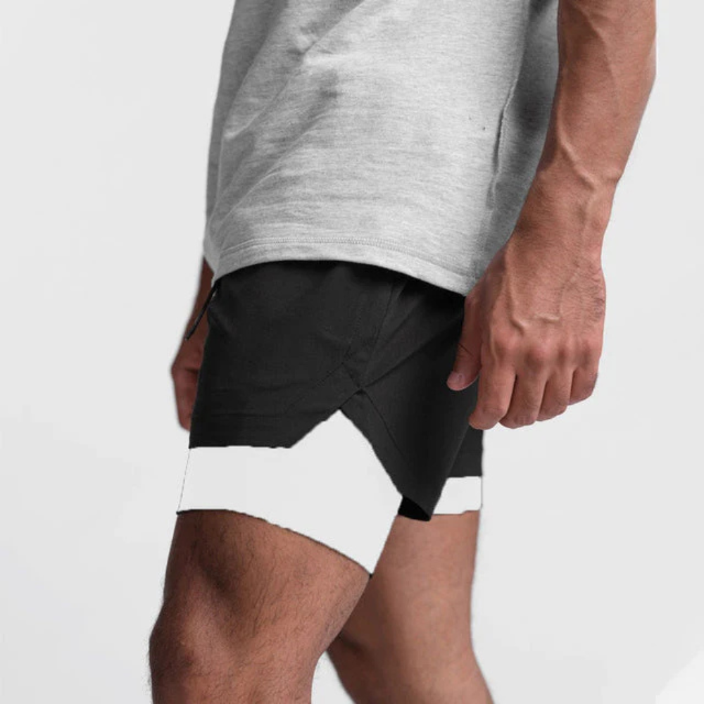 Jean-christophe – Atmungsaktive Fitness-Shorts für Sommer