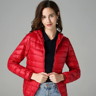 MIRAVO | Leichte Gefütterte Übergangsjacke – Rot