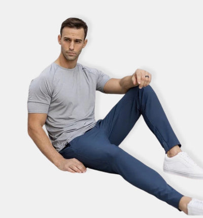 Herren Lässige Kordelzughose | Mit Seitentasche