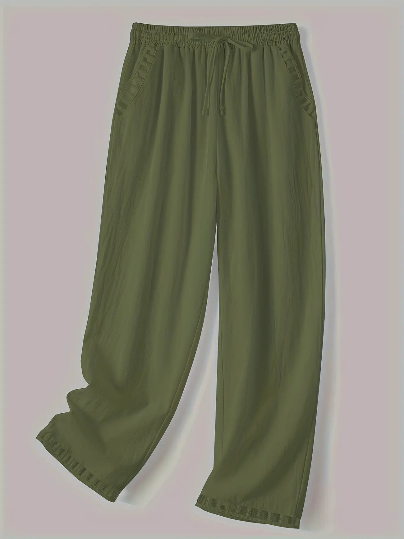 Tracey - Kontrast Besatz Verkürzt Hose