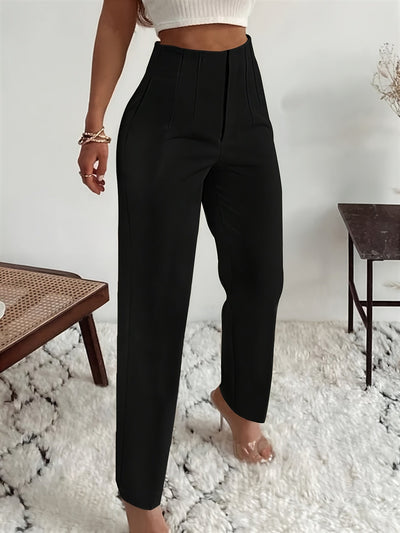 Lina Elegante Hose mit hoher Taille und eleganter schlanker Passform für Damen