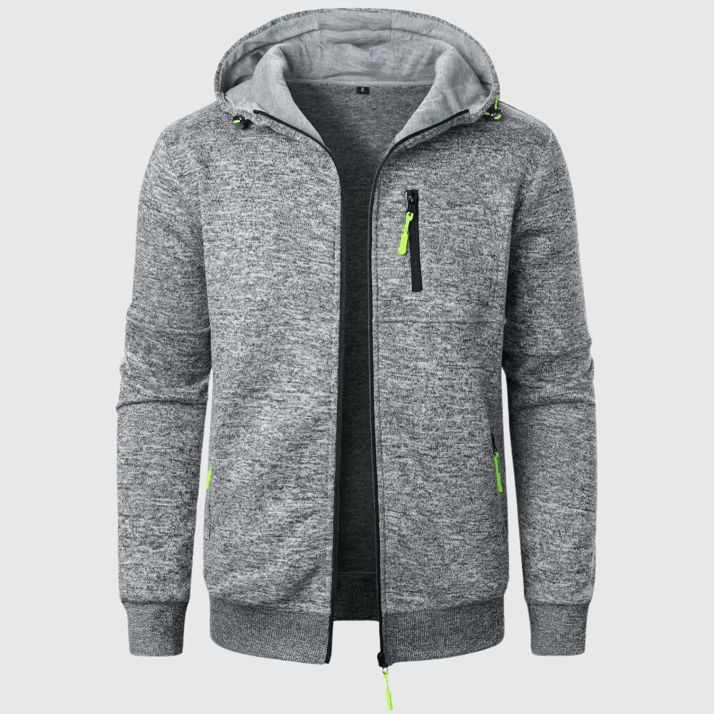 Marko – Sportliche Herren-Kapuzenjacke für Winter