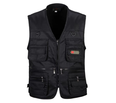 Brian – Anglerweste für Outdoor-Arbeiten aus hochwertigem Polyester-Baumwolle