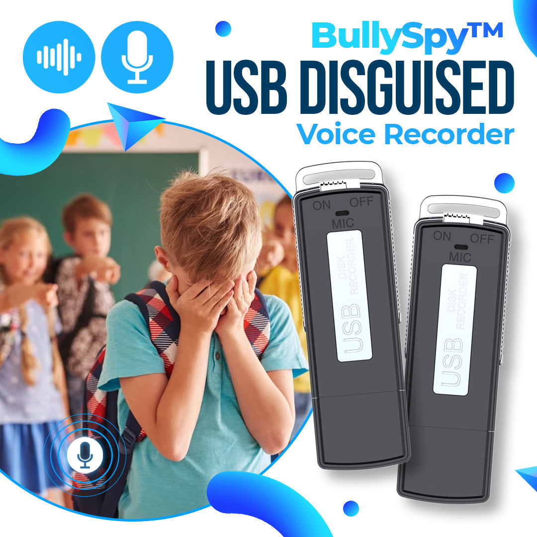 BullySpy™ - USB getarnter Sprachrekorder