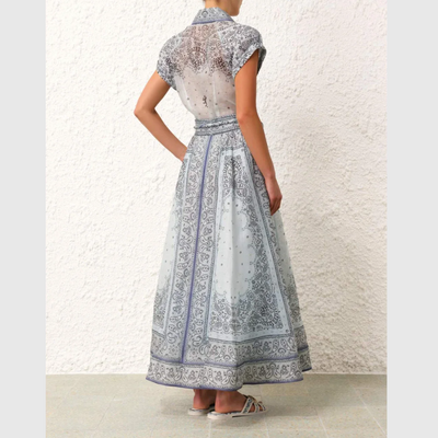 Michelle – Sommerliches Hemdblusenkleid