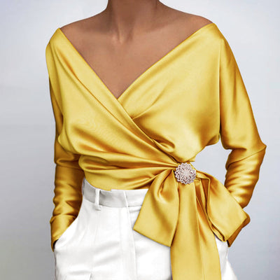 Davina - Eine elegante Bluse aus reiner Seide