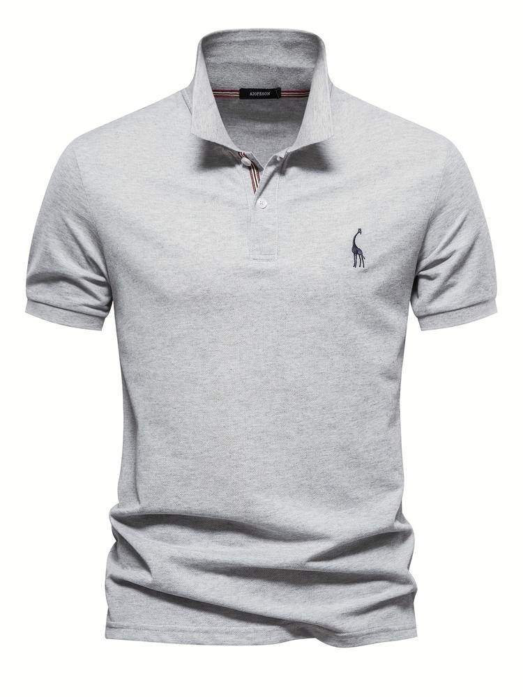 Mateo | Slim Fitted Klassisches Poloshirt mit dezentem Kragendetail