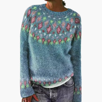 Gestrickter Pullover für Damen