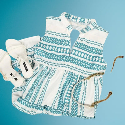 Lylah – Elegantes Sommer Kleid Mit Drucken