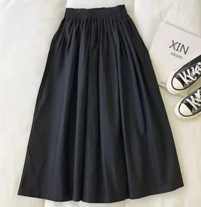 Heidi-Mode | Weite Rock mit Hohem Bund