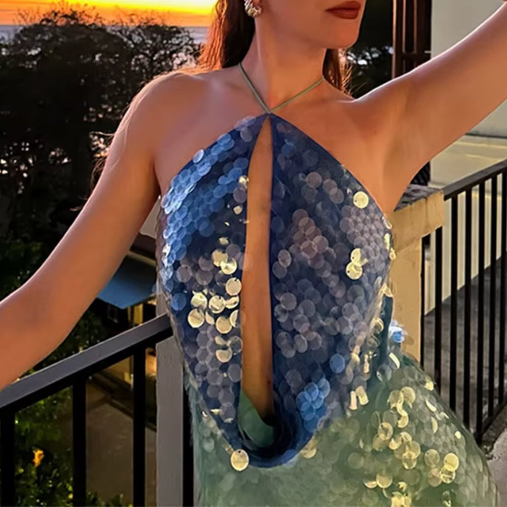 Baillie – Glitzerndes Pailletten Kleid