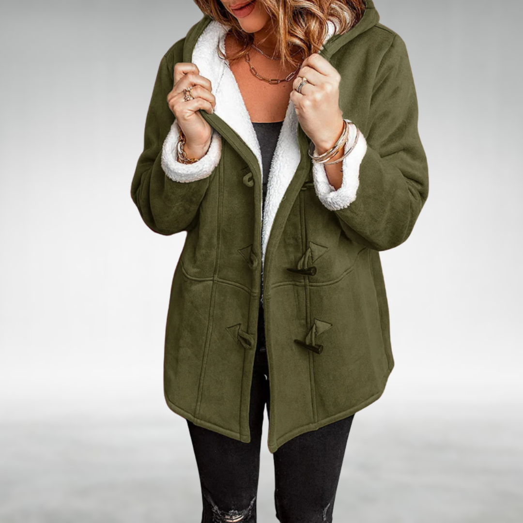 Amanda – Warme Jacke mit Fleecefutter