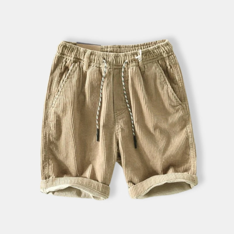 Herren Lässige Kordelzug-Shorts | Mit Gummibund