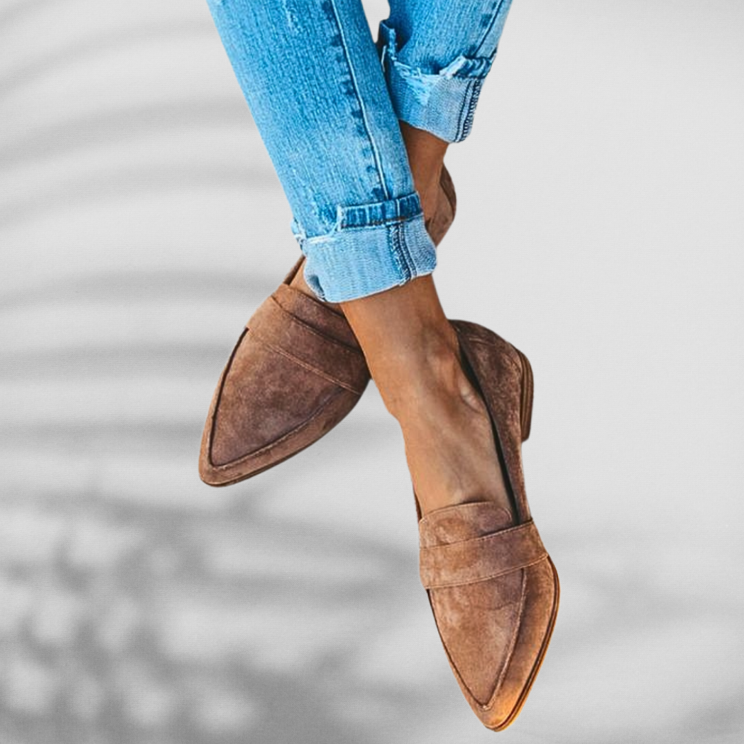 Chinda – Bequemer Rutschfester Flacher Pantoffel